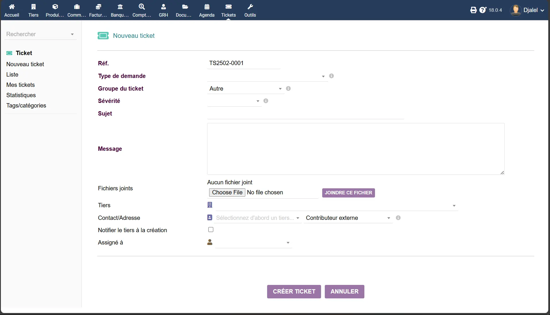 Logiciel Service Après Vente SAV