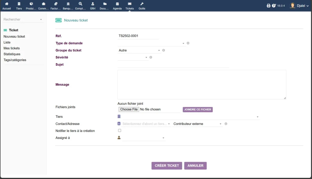 Logiciel Service Après Vente SAV
